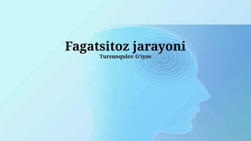 Fagotsitoz jarayoni 1