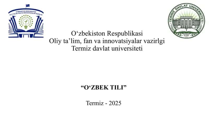 PUNKTUATSIYA. NUQTANING QO'LLANISHI. SPORT-DO'STLIK ELCHISI 1