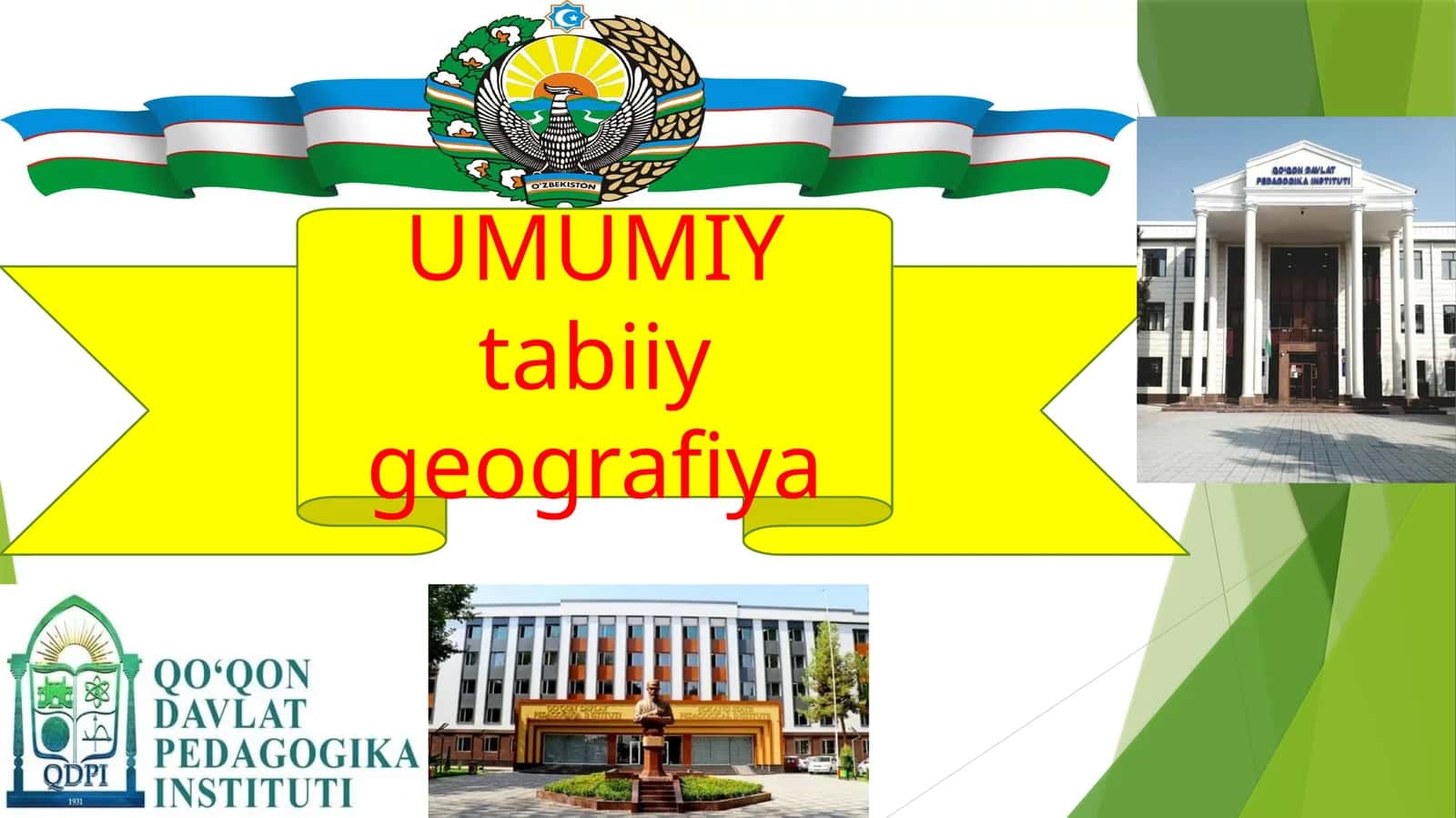 UMUMIY tabiiy geografiya 1