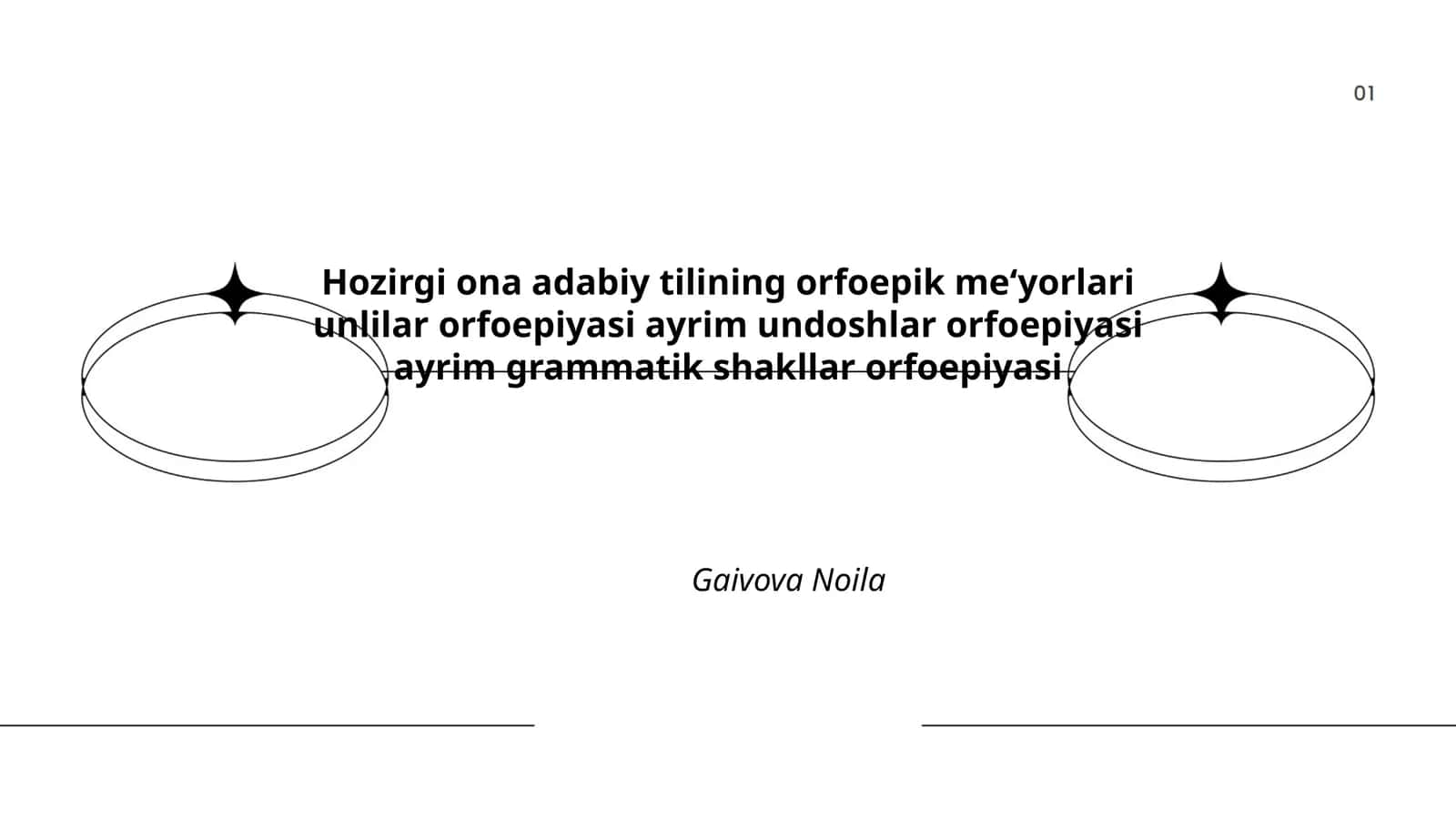 Hozirgi ona adabiy tilining orfoepik me‘yorlari 1