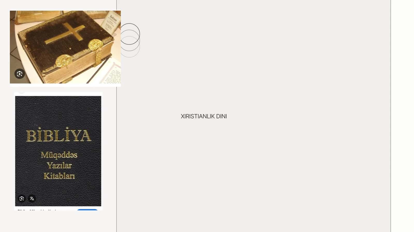 XIRISTIANLIK DINI 1