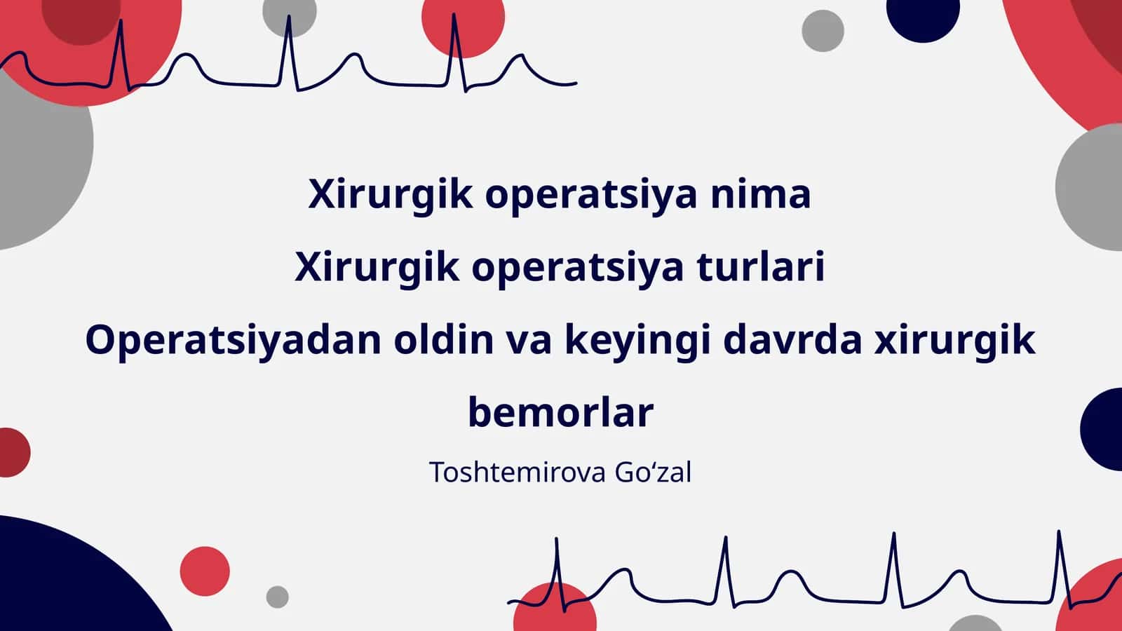 Xirurgik operatsiya nima 1