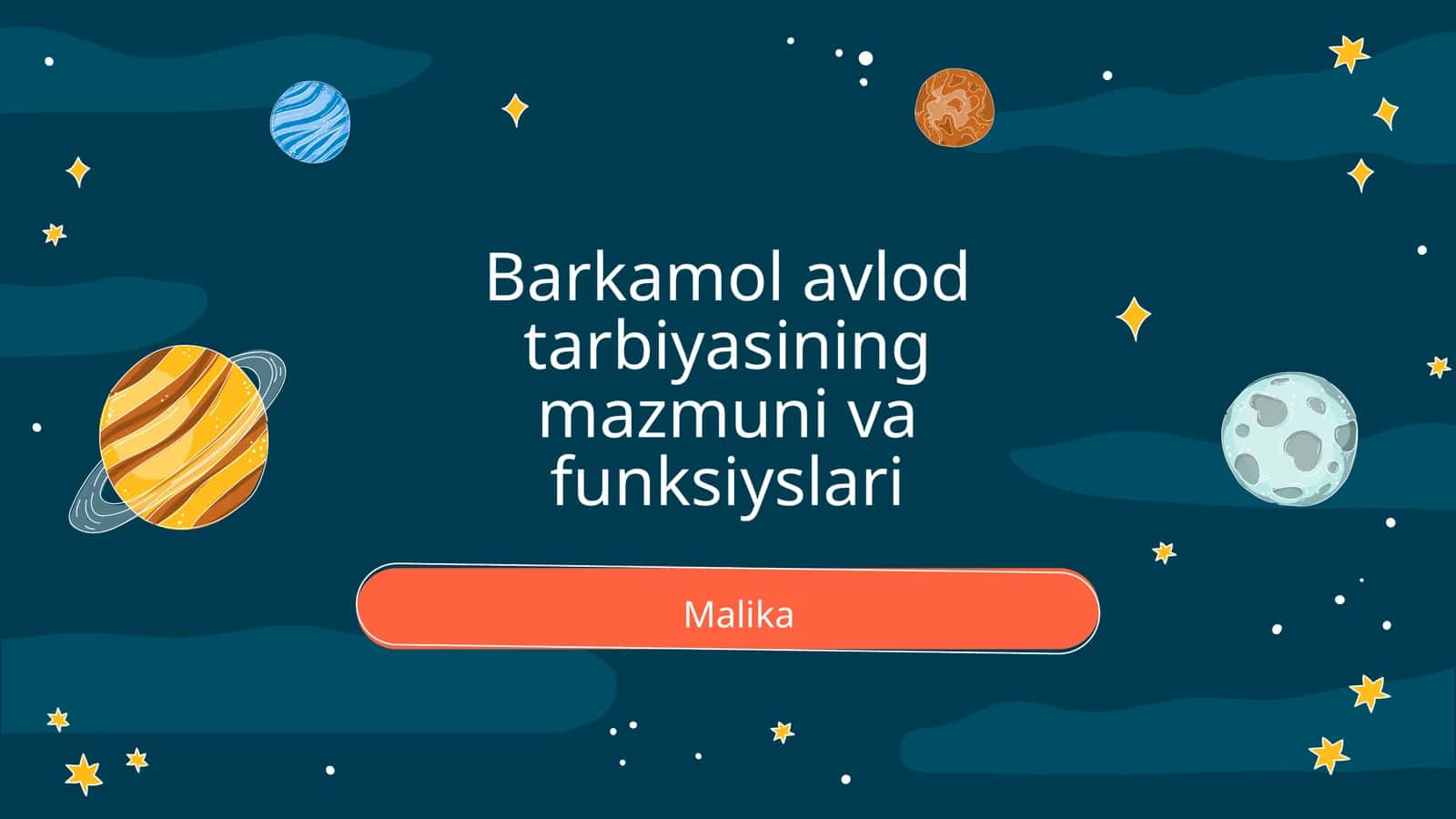 Barkamol avlod tarbiyasining mazmuni va funksiyslari 1