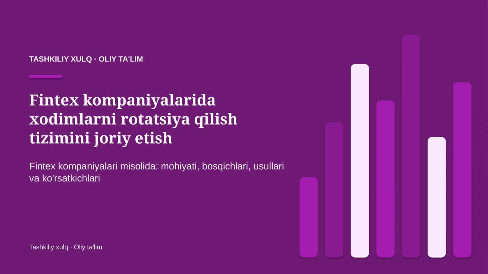 fintex kompaniyalarida xodimlarni rotatsiya qilish tizimini joriy etish 5391 1