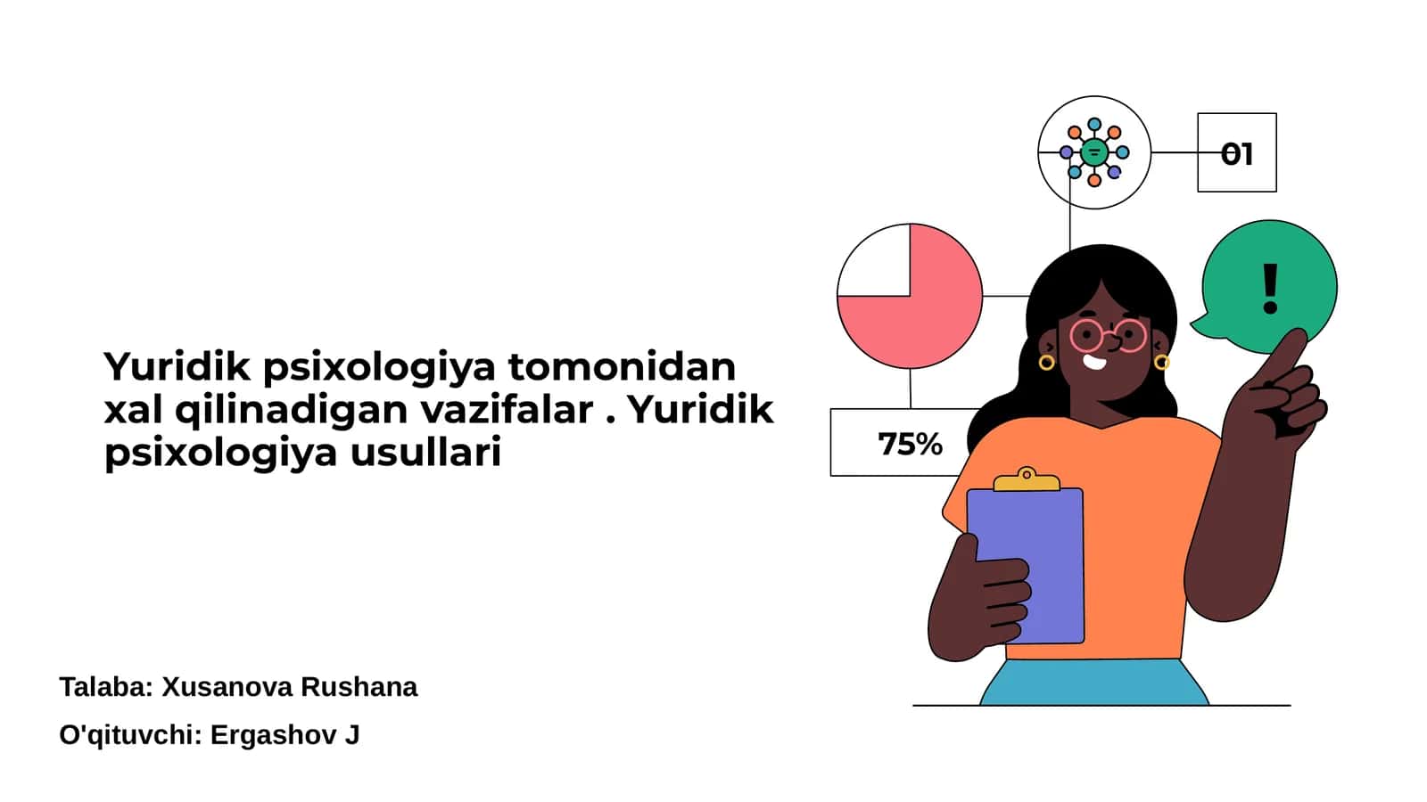 Yuridik psixologiya: asosiy yo'nalishlar 1