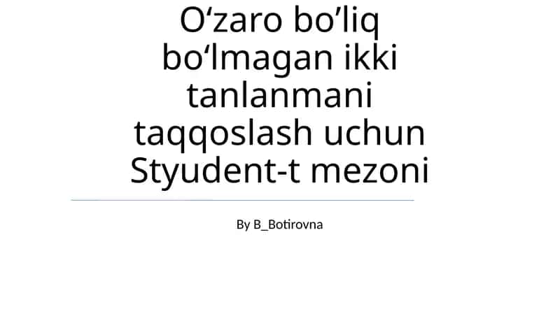 Styudent-t mezoni 1