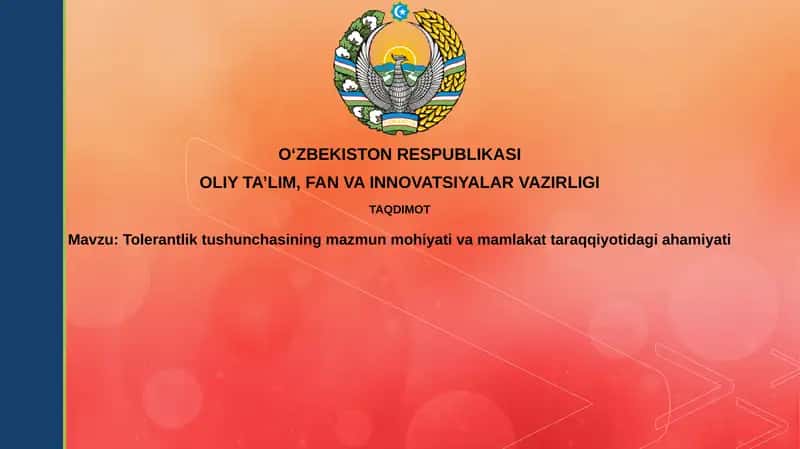 Tolerantlik tushunchasining mazmuni 1