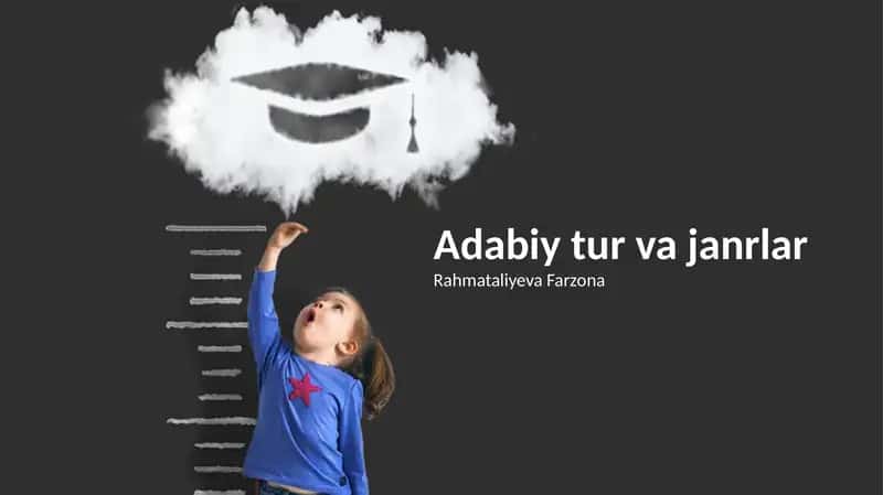Adabiy tur va janrlar 1