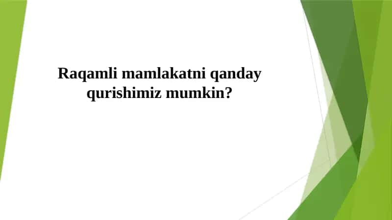 Raqamli mamlakatni qanday qurishimiz mumkin 1