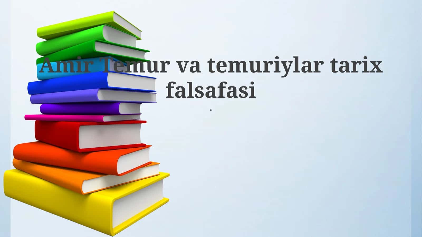 Temuriylar tarixshunosligi 1
