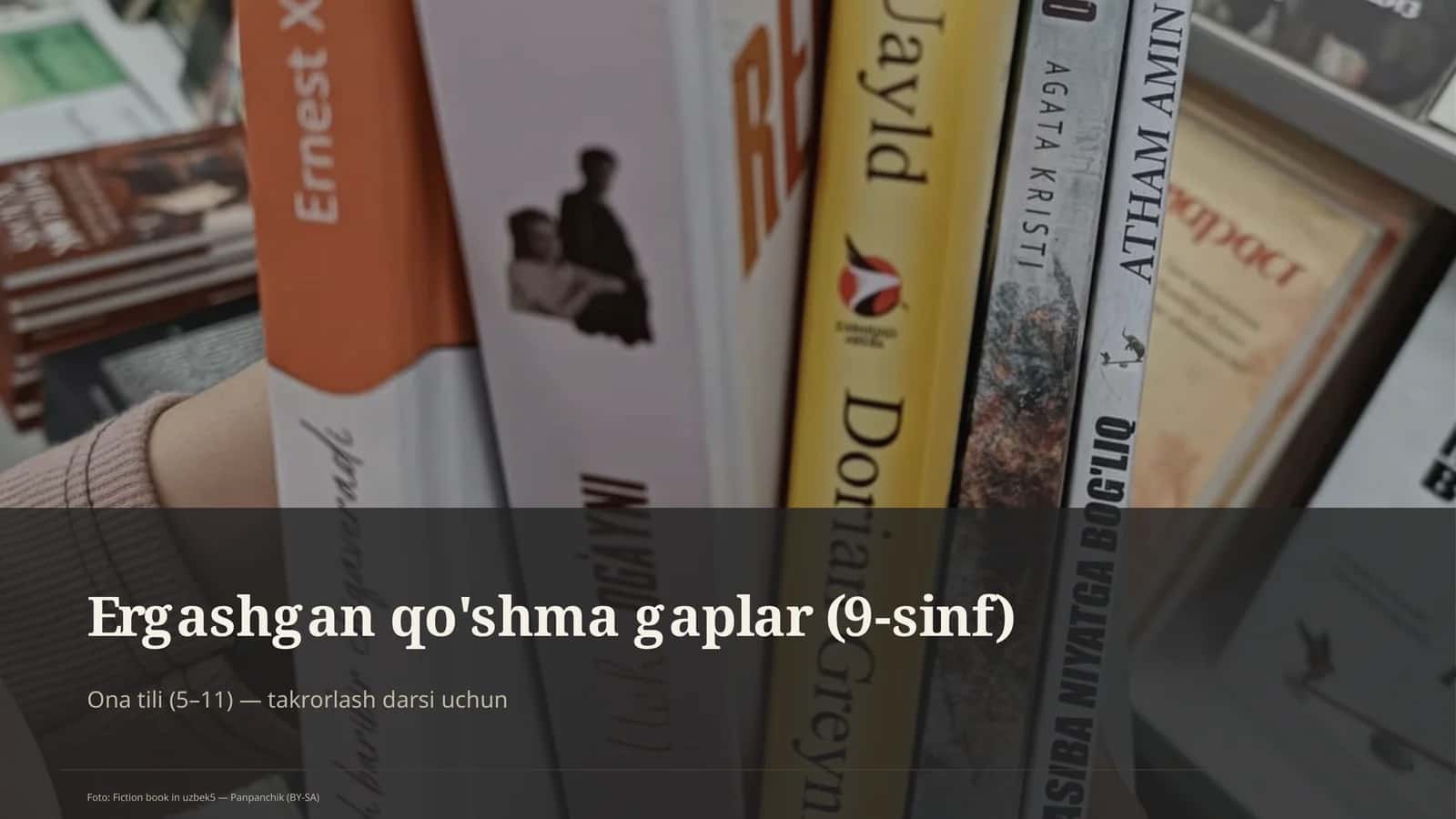 Ergashgan qo'shma gaplar (9-sinf) 1