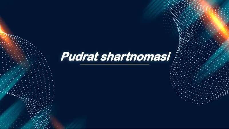 Pudrat shartnomasi 1