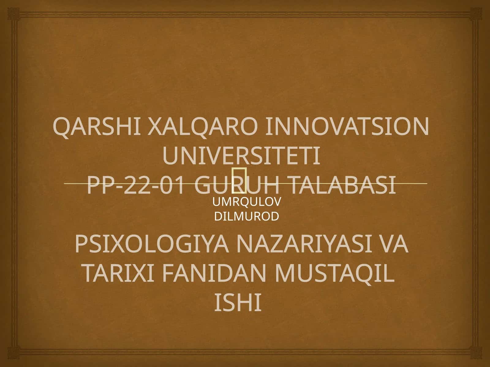 Eksperimental Psixologiyani shakllanishi 1