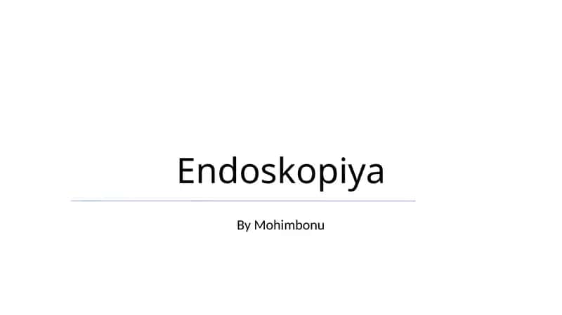 Endoskopiya 1