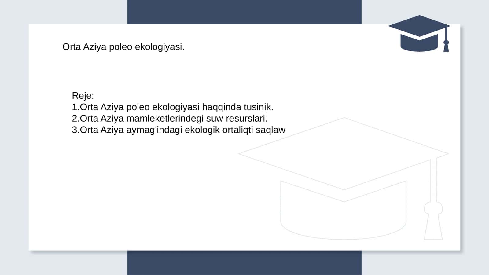 Orta Aziya poleo ekologiyasi 1