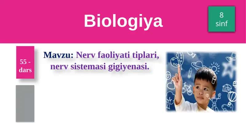 Nerv faoliyati tiplari 1