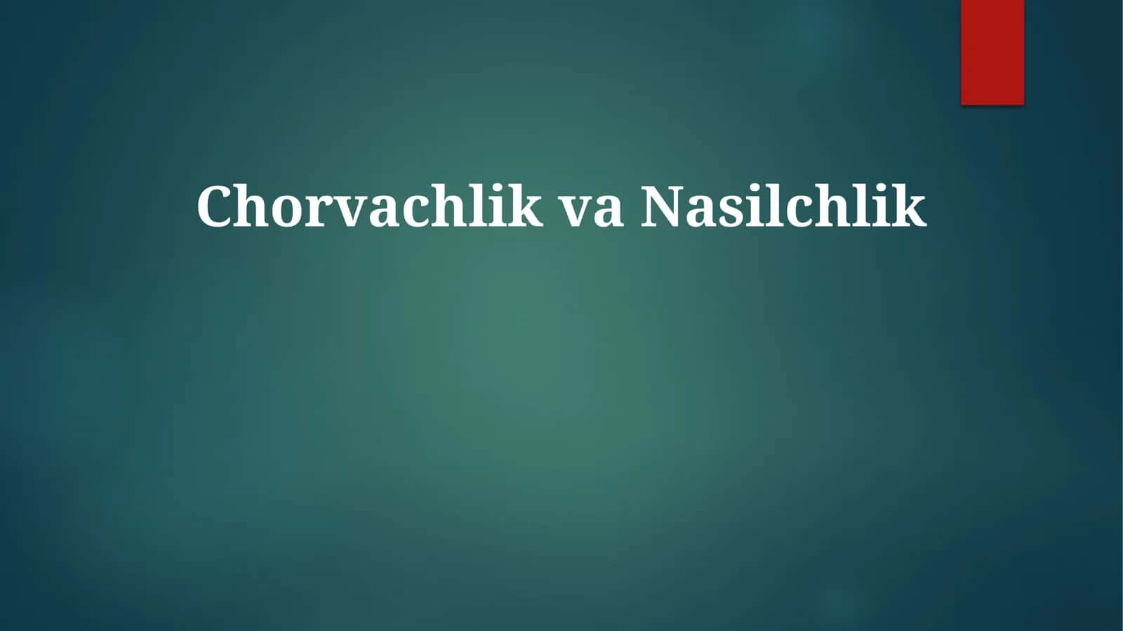 Korrupsiya va qarindosh-urug'chilik 1