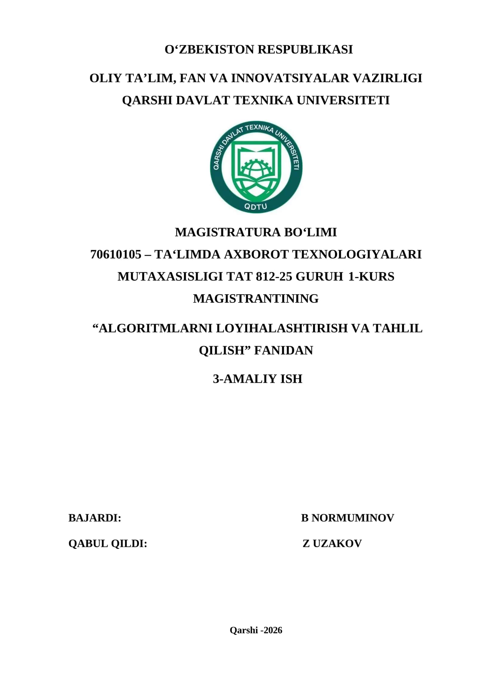 Maks-min masalasi. Binar qidiruv 1