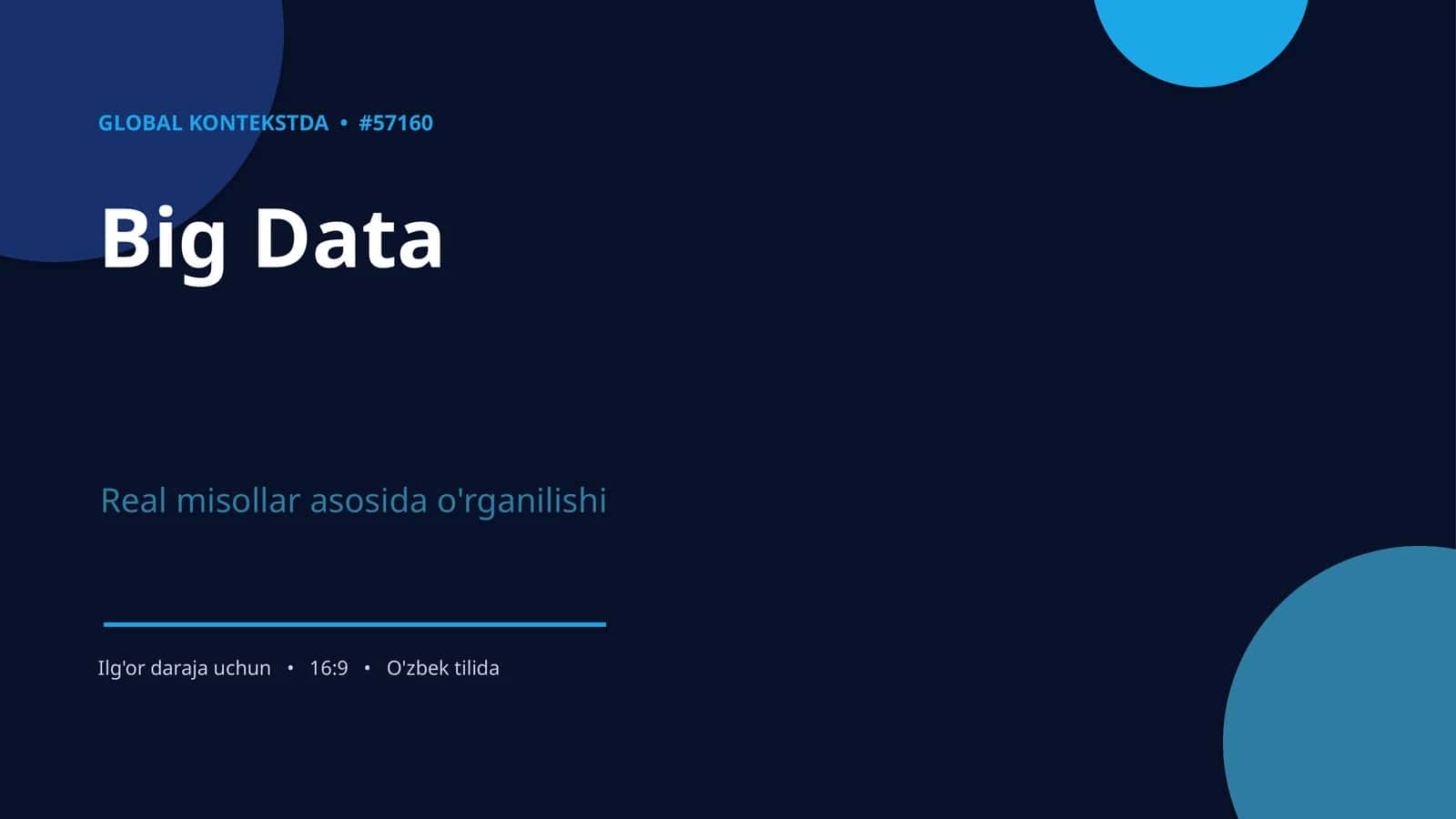 Big Data 1