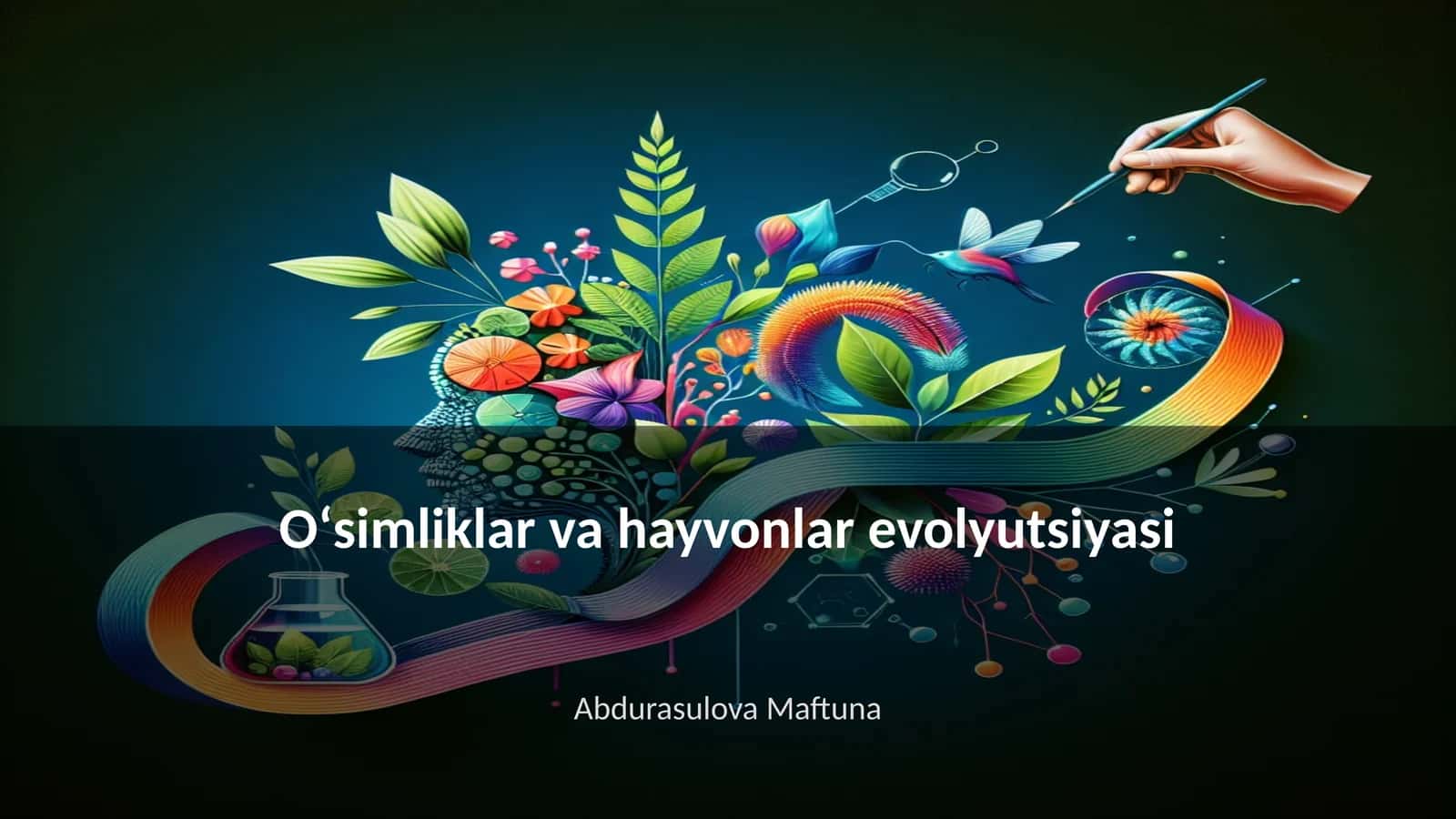 Oʻsimliklar va hayvonlar evolyutsiyasi 1