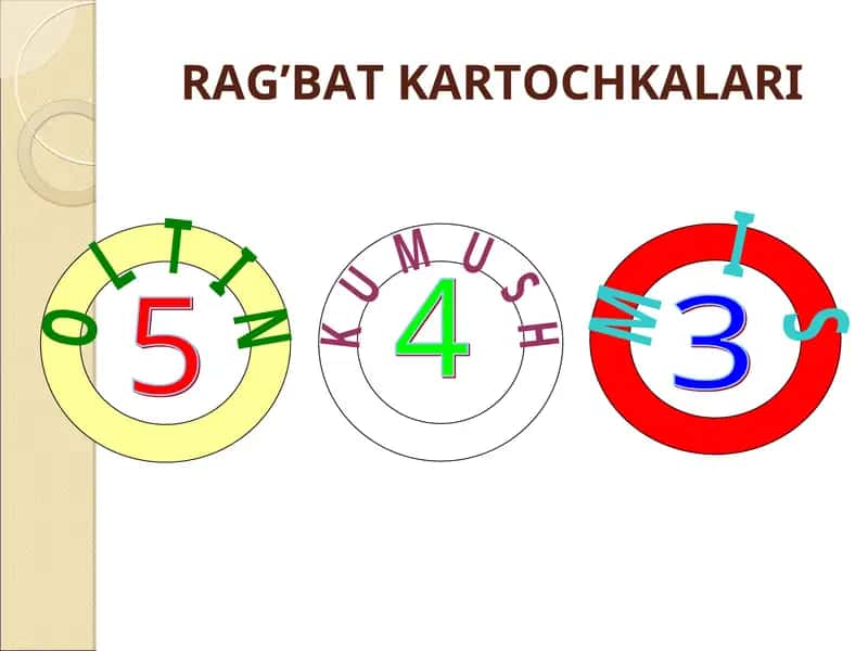 RAG’BAT KARTOCHKALARI 1