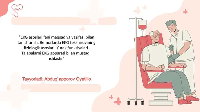 Elektrokardiografiya (EKG) 1