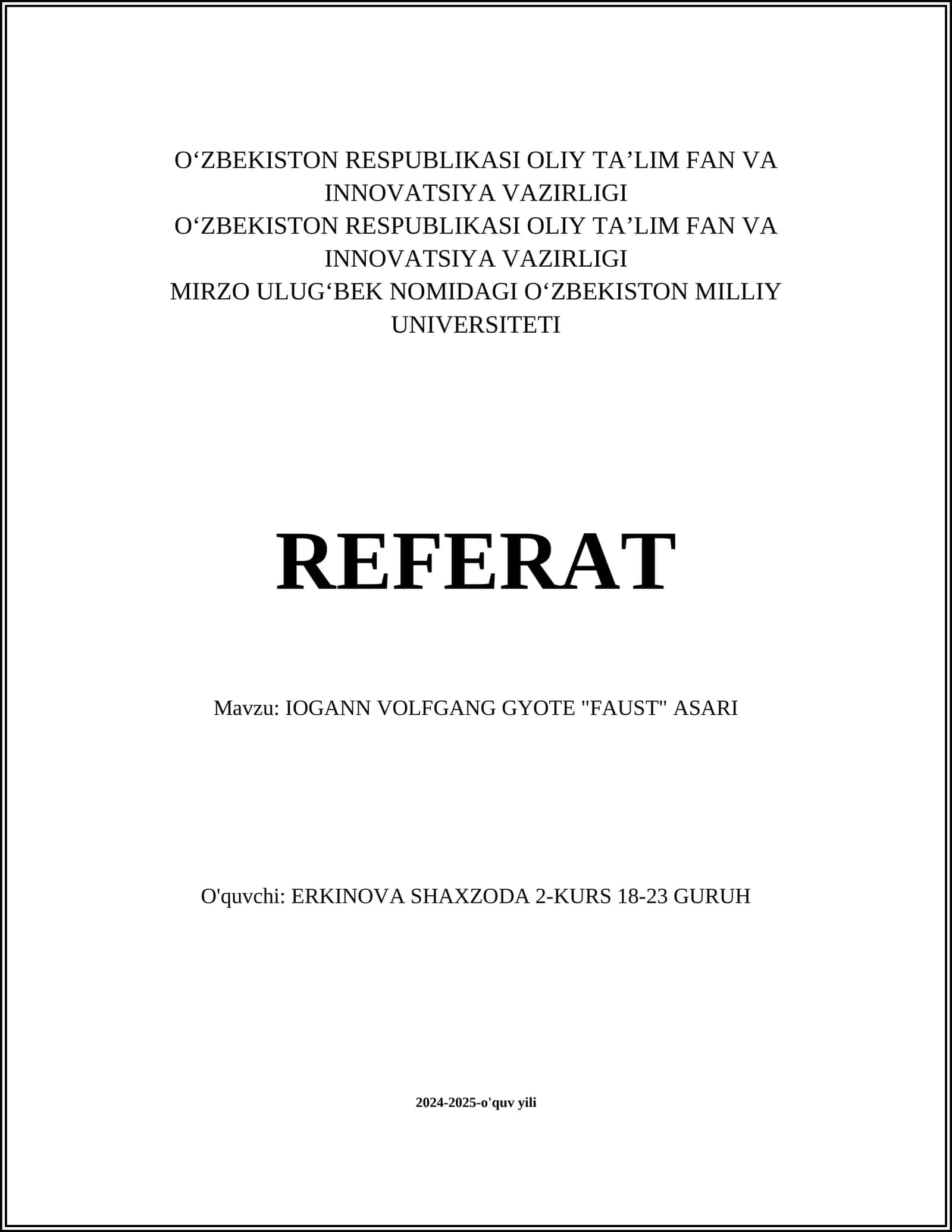 Faust asari 1