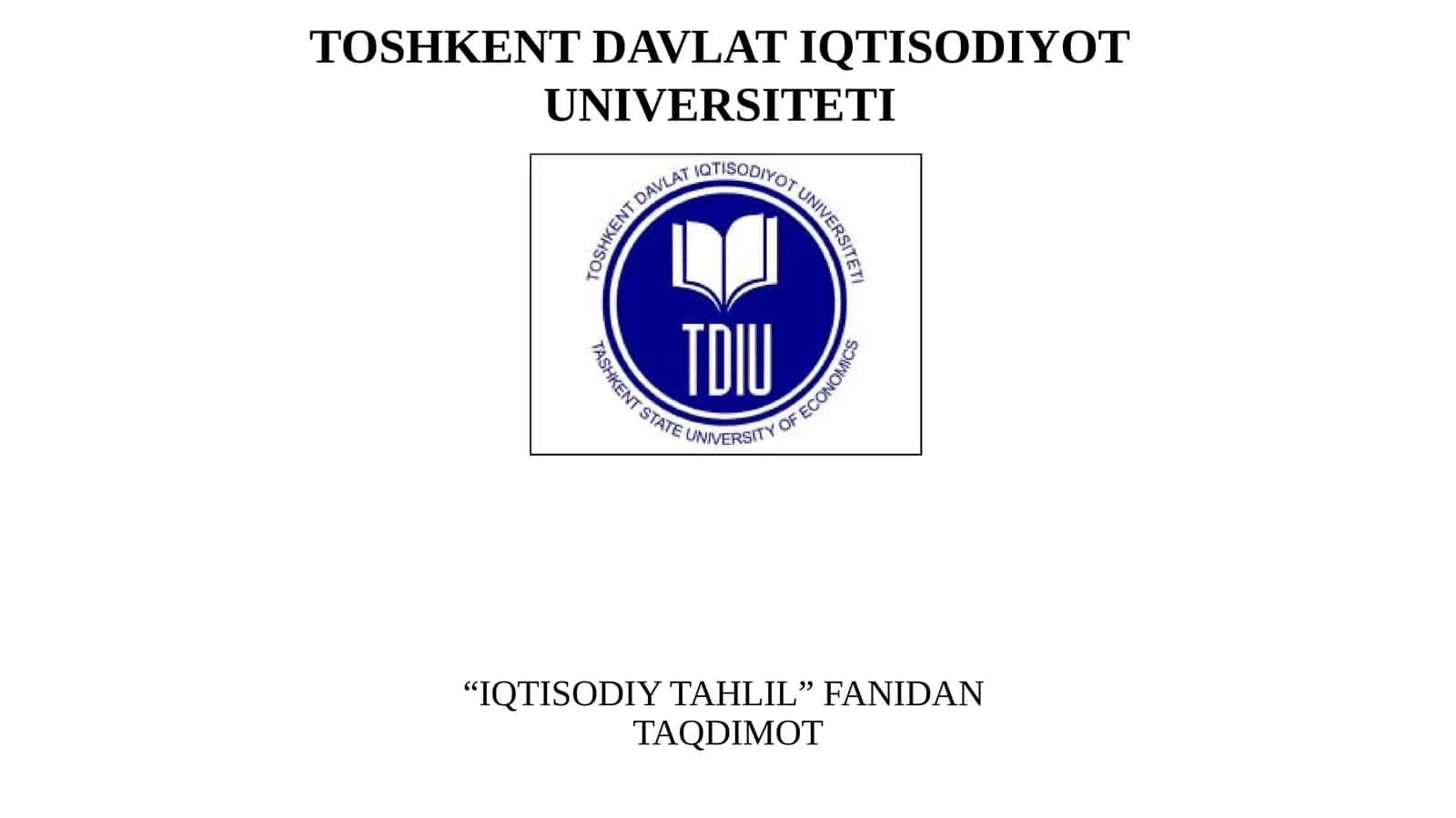 Moddiy resurslardan foydalanish samaradorligi tahlili PPT 1