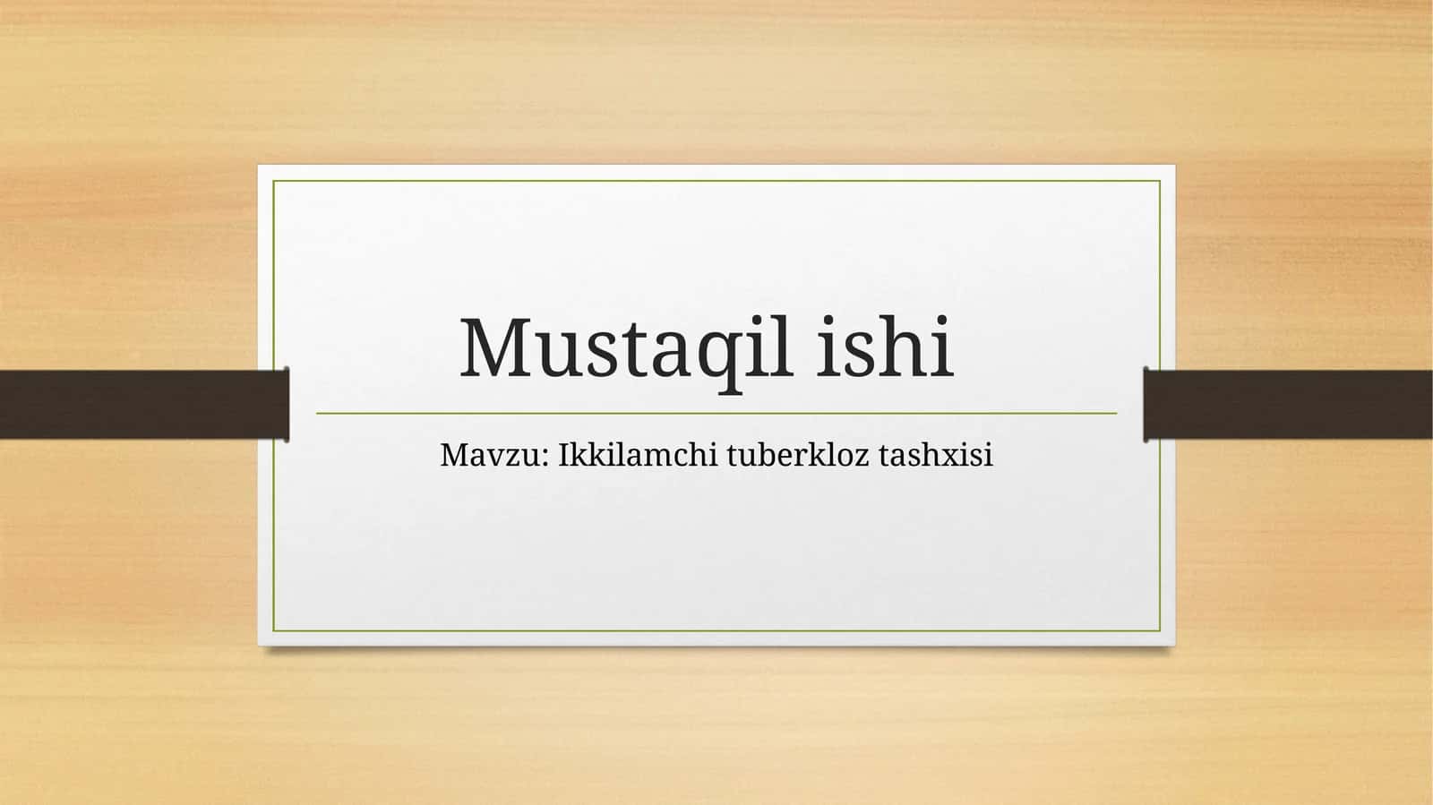 Ikkilamchi tuberkloz tashxisi 1