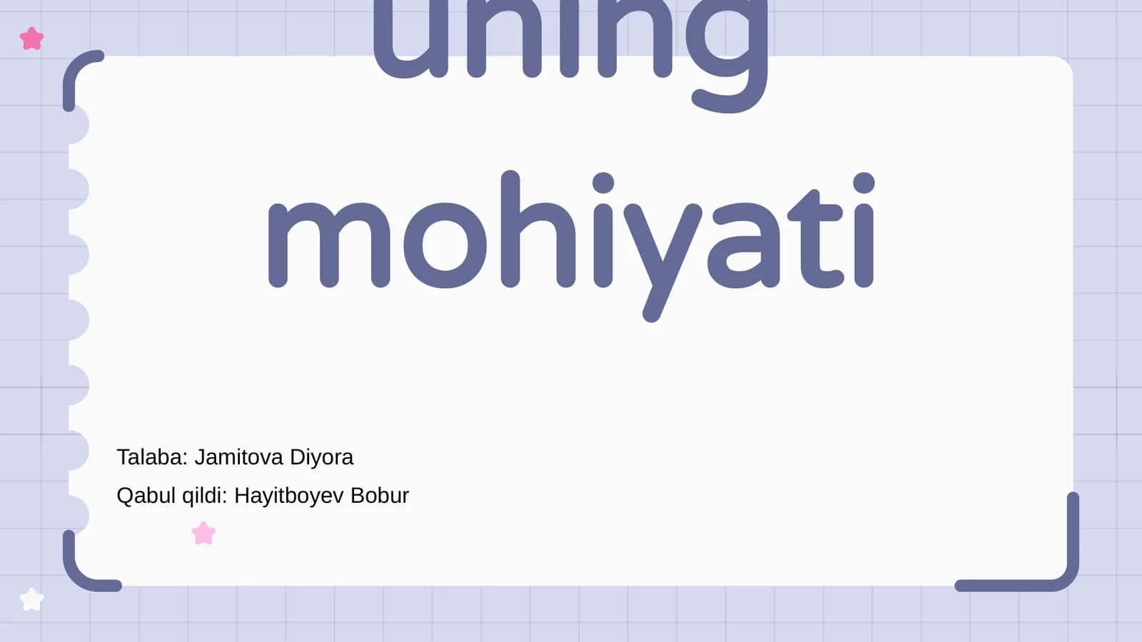 Qadriyat tushunchasi va uning mohiyati 1