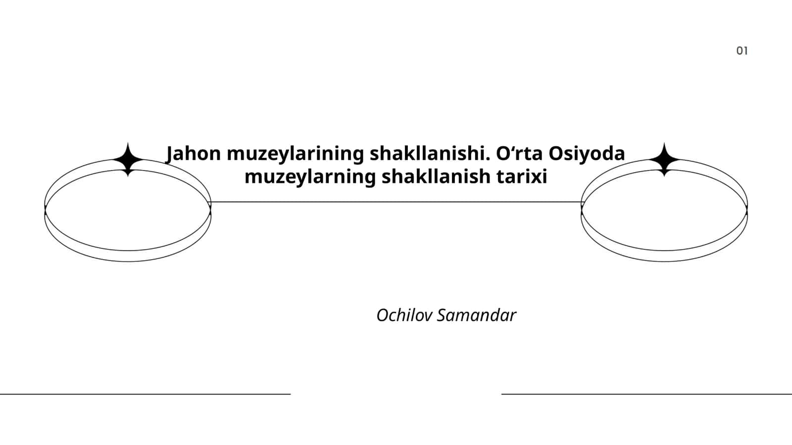 Jahon muzeylarining shakllanishi. O‘rta Osiyoda muzeylarning shakllanish tarixi 1