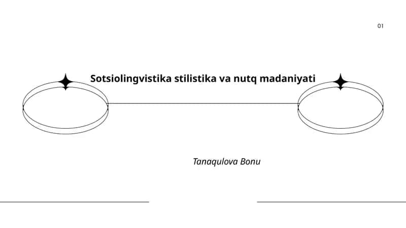 Sotsiolingvistika stilistika va nutq madaniyati 1