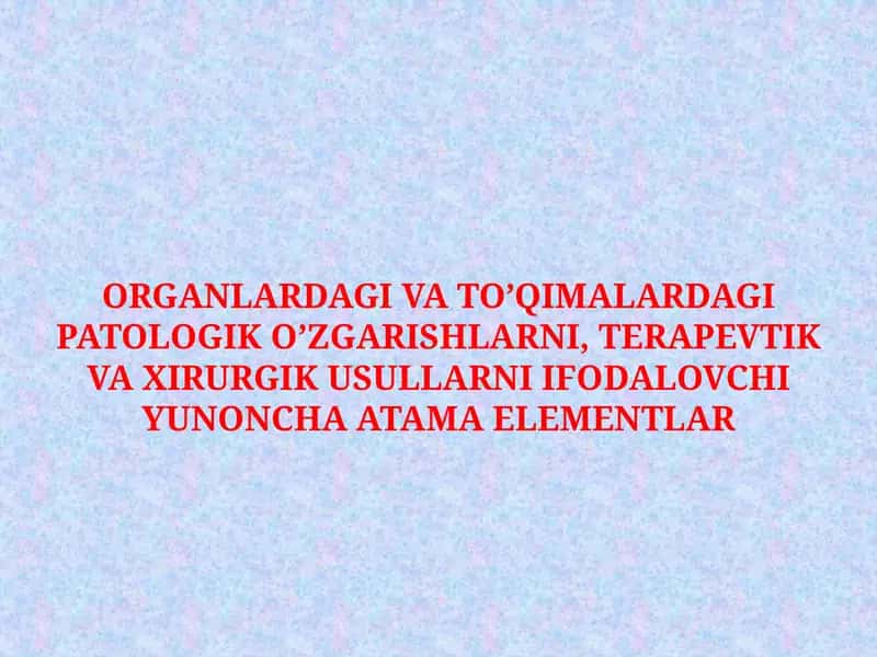 YUNONCHA ATAMA ELEMENTLAR 1