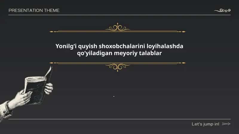 Yoʻnilgʻi quyish shoxobchalarini loyihalash talablari 1