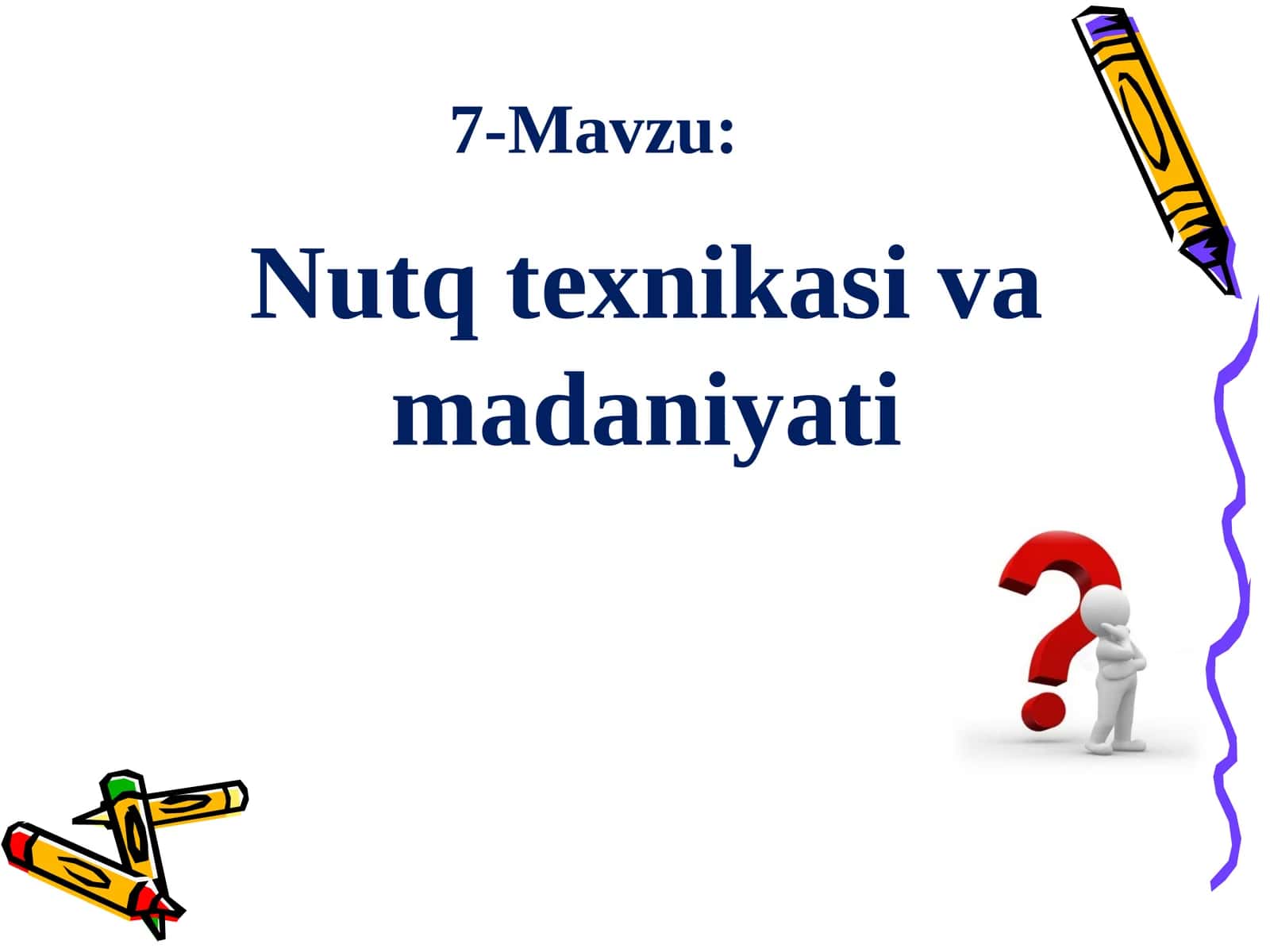 Nutqtexnikasi vamadaniyati 1