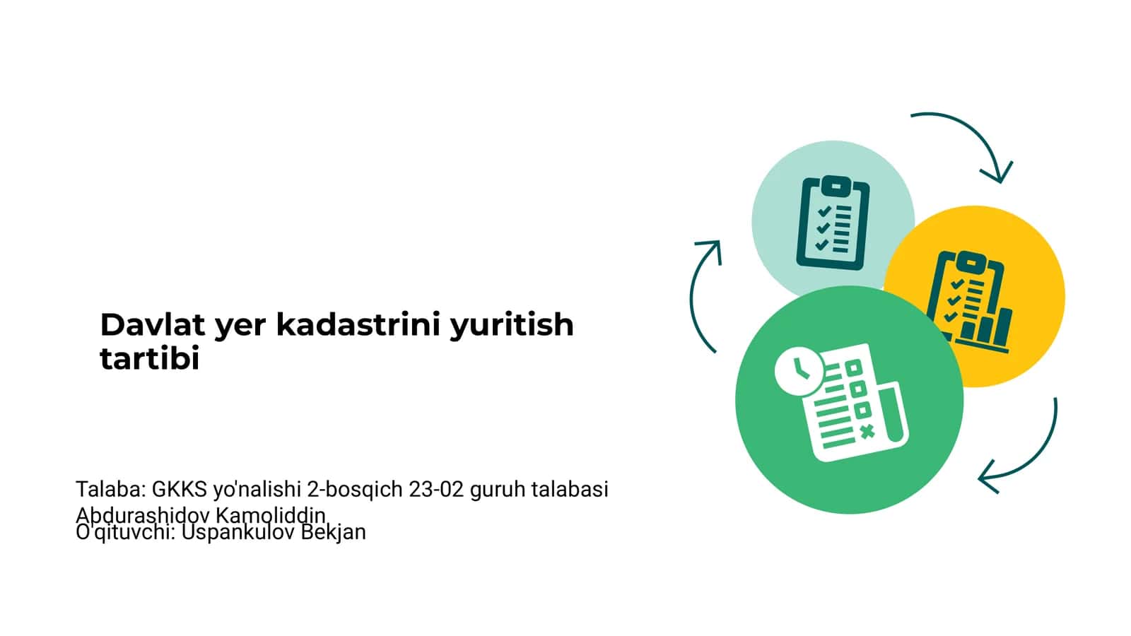 Davlat yer kadastrini yuritish tartibi 1