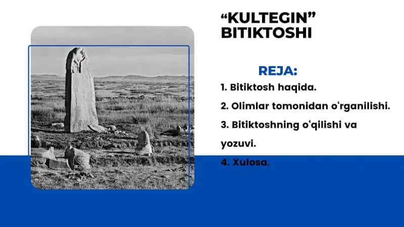 Kultegin Bitiktoshi 1