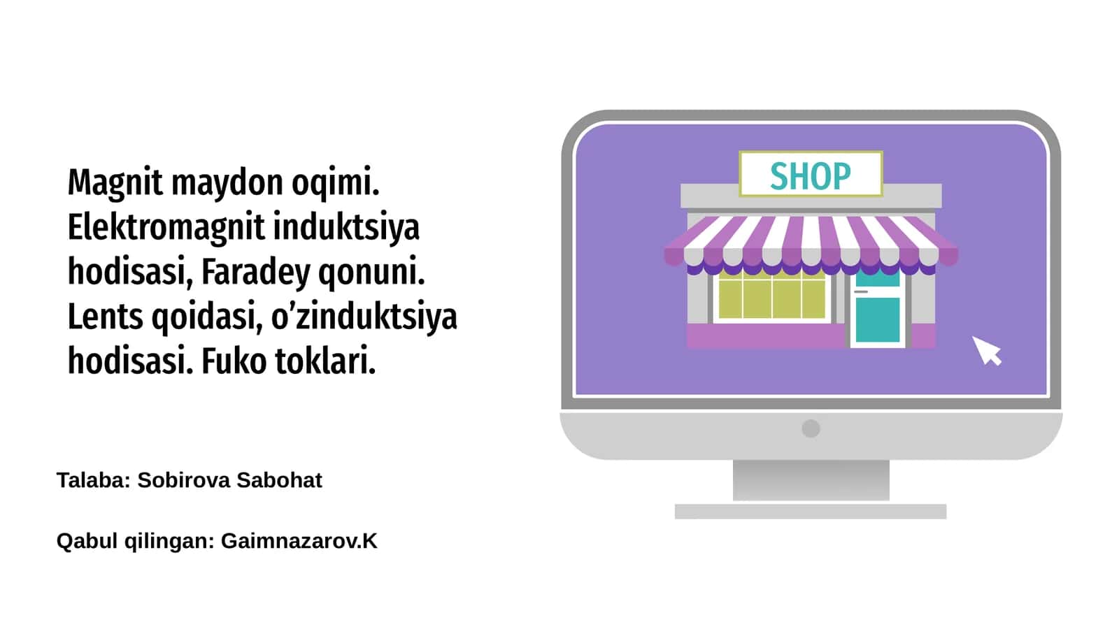 Magnit maydon oqimi 1