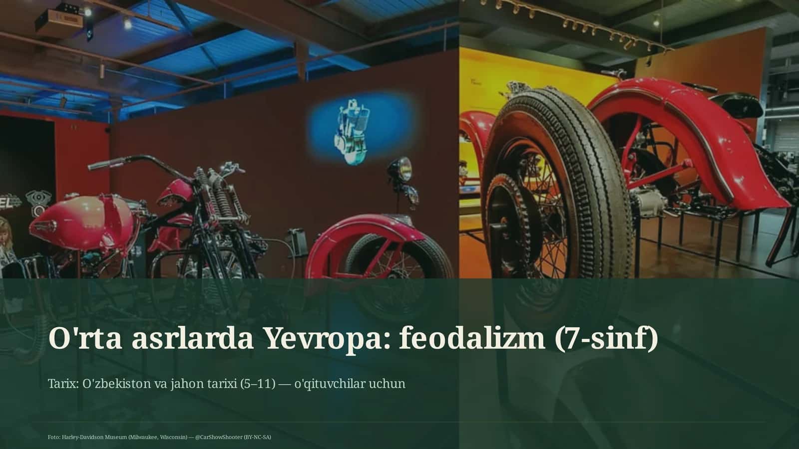 O'rta asrlarda Yevropa: feodalizm (7-sinf) 1