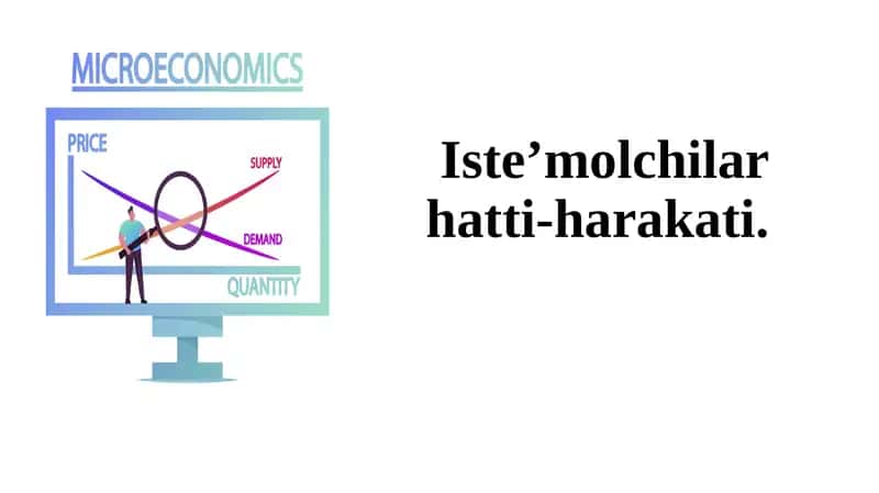 Iste’molchilar hatti-harakati, Individual va bozor talabi 1
