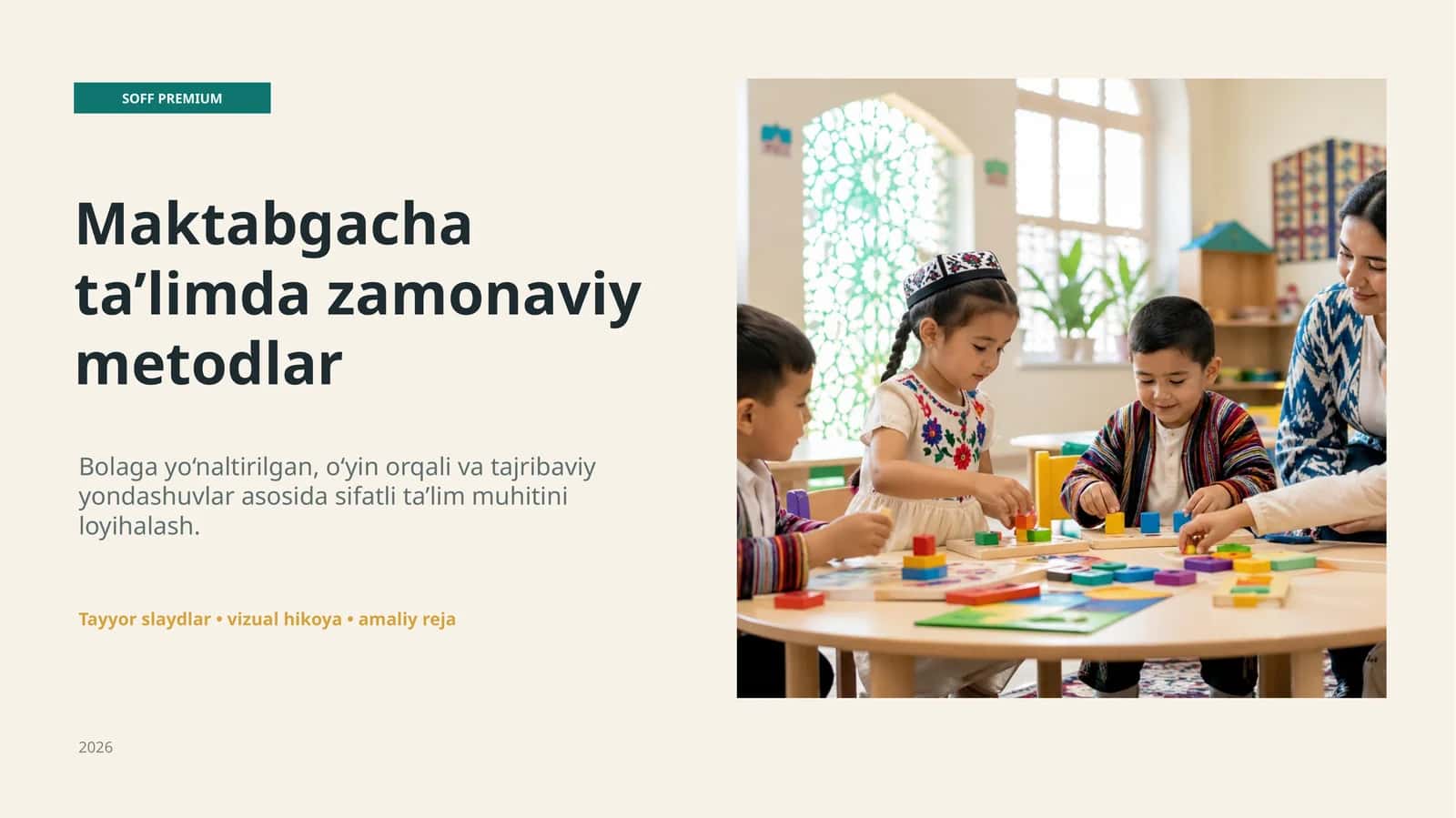 Maktabgacha ta’limda zamonaviy metodlar 1