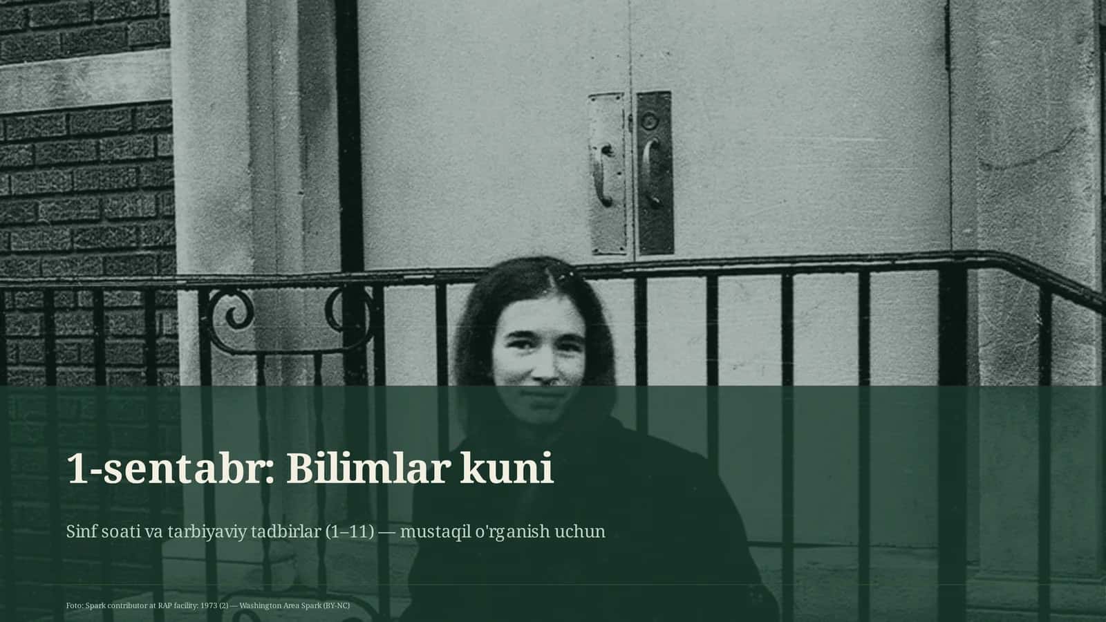 1-sentabr: Bilimlar kuni 1