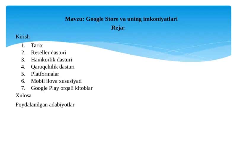 Google Play Kitoblar 1