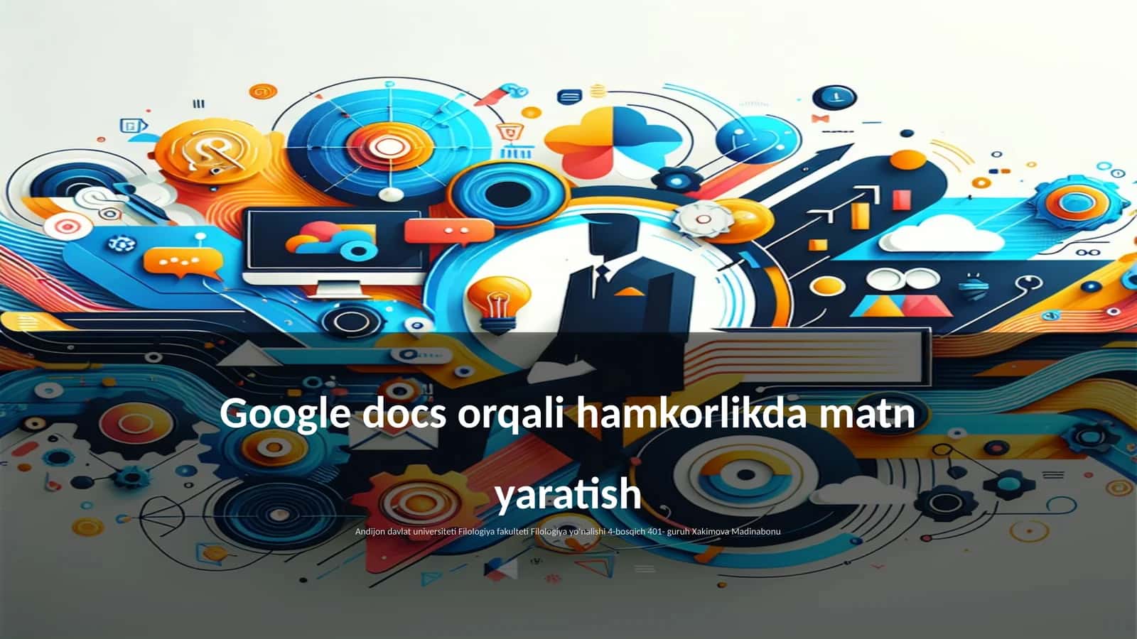 Google docs orqali hamkorlikda matn yaratish 1