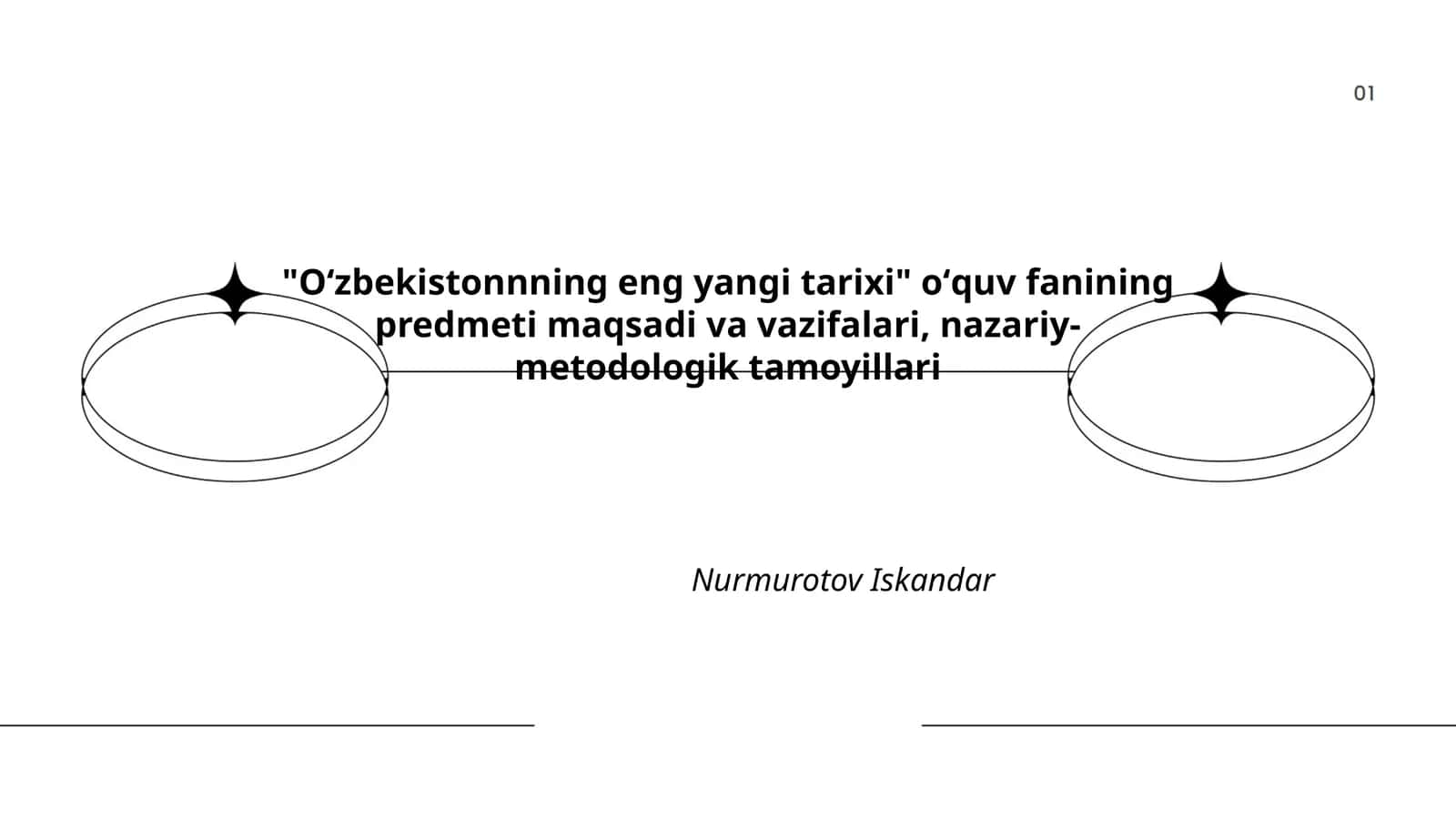 Oʻzbekistonnning eng yangi tarixi 1