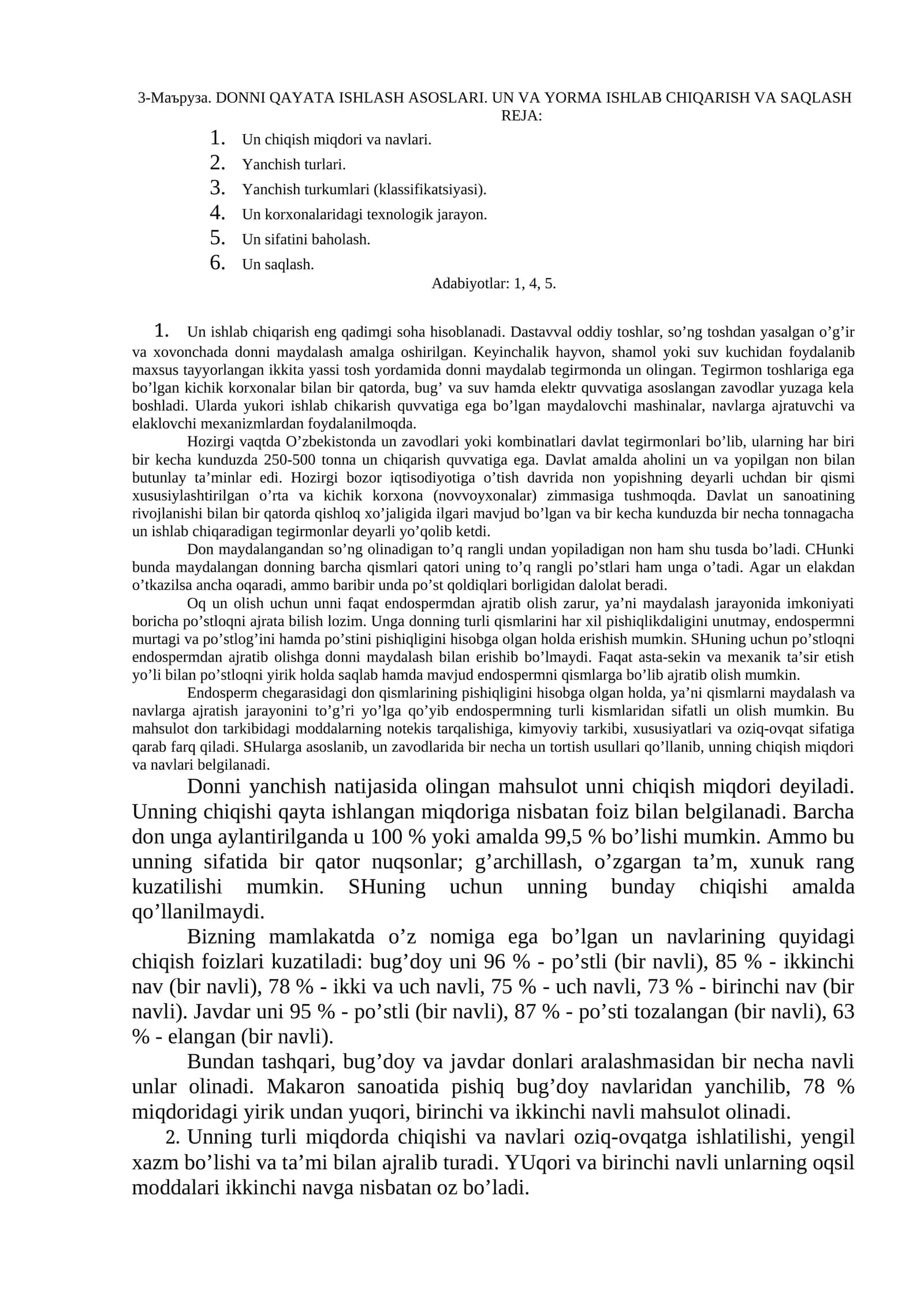 DONNI QAYATA ISHLASH ASOSLARI 1