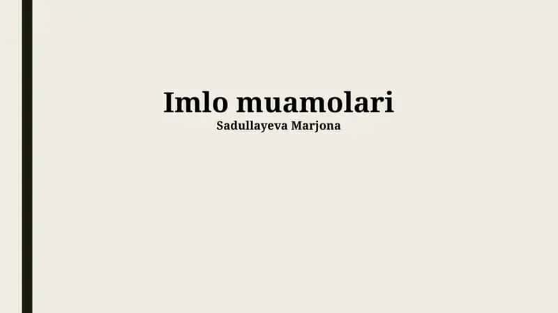 O'zbek imlosi lug'ati 1