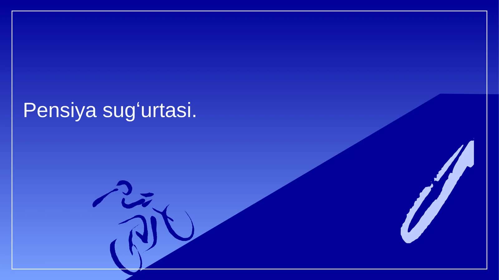 Pensiya sugʻurtasi 1