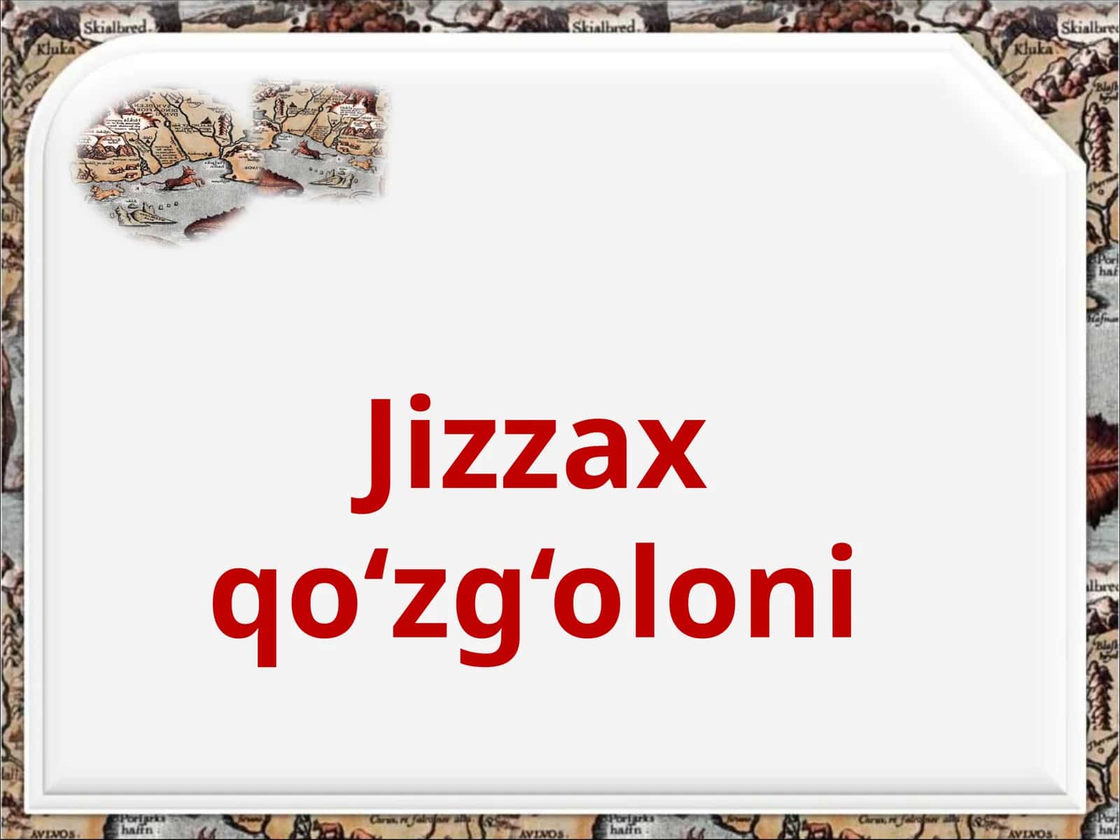 Jizzax  qo‘zg‘oloni 1