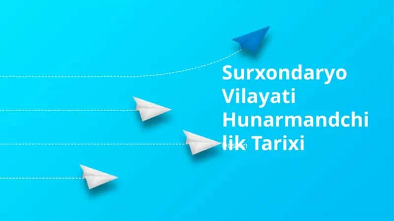Surxondaryo Vilayati Hunarmandchilik Tarixi 1